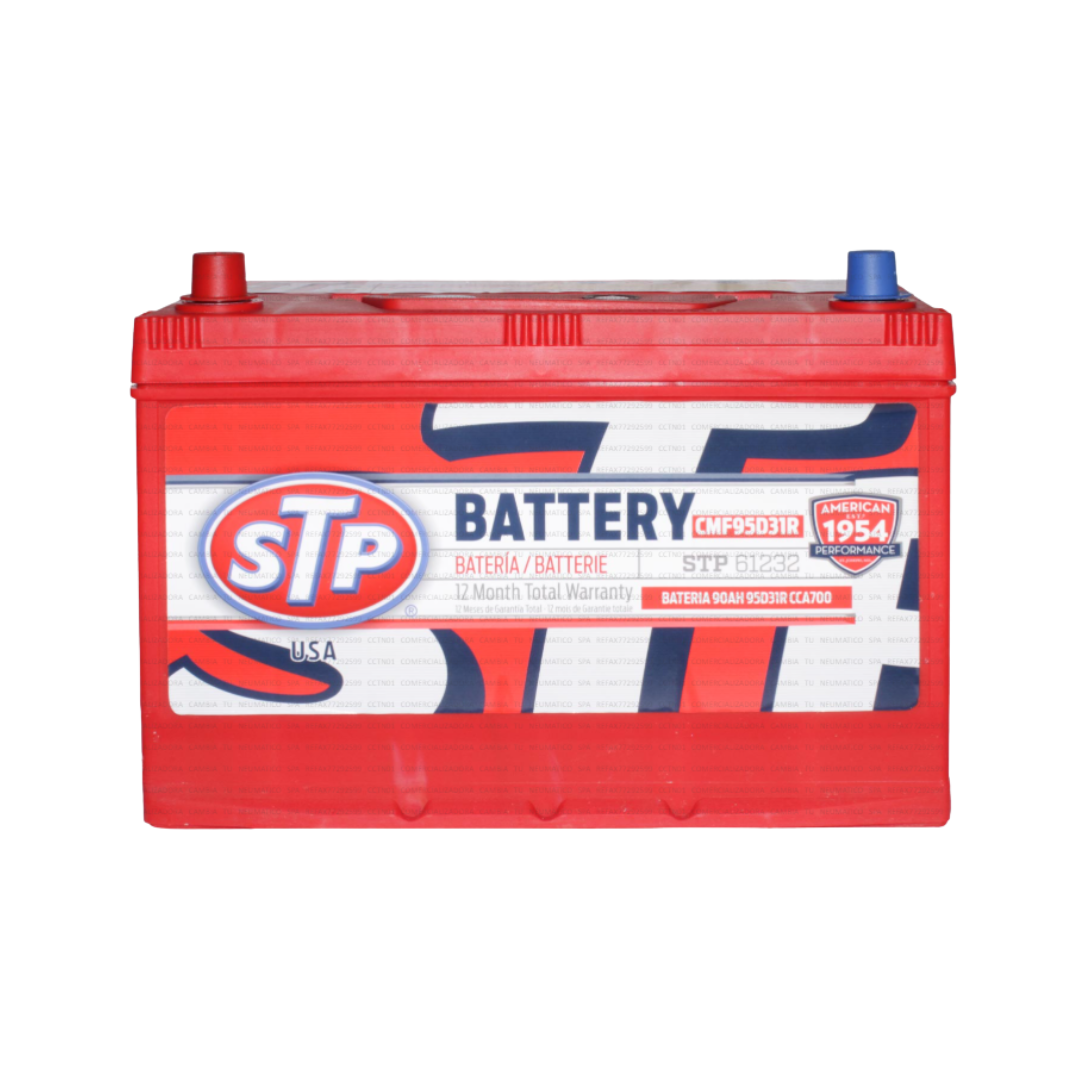 BATERIA STP 90AH 12V 700CCA POSITIVO IZQUIERDO (95D31R)