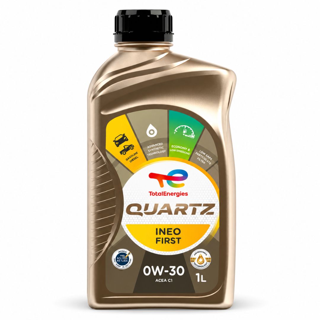ACEITE DE MOTOR 0W30 INEO FIRST SINTÉTICO 1 LITRO TOTAL QUARTZ 1