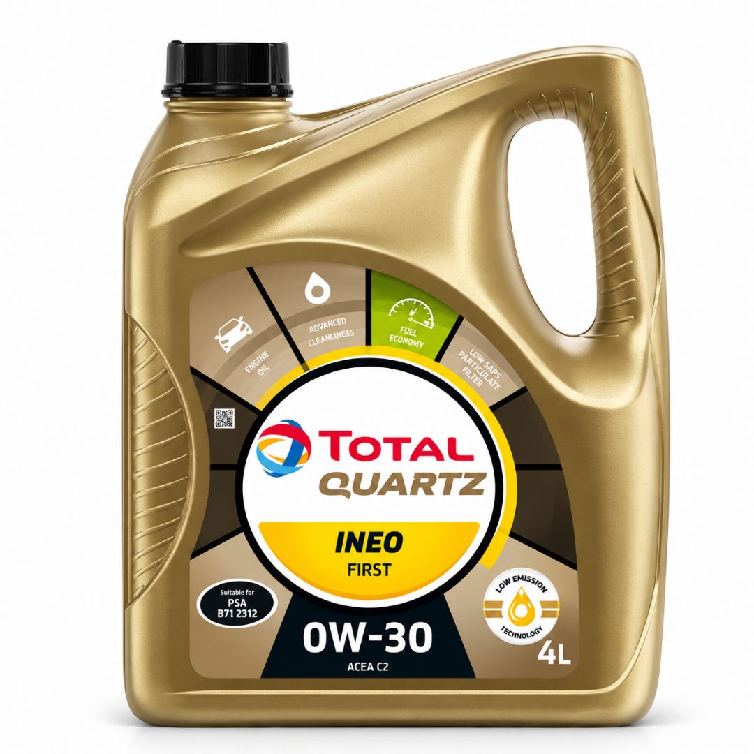 ACEITE DE MOTOR 0W30 INEO FIRST SINTETICO 4 LITROS TOTAL QUARTZ