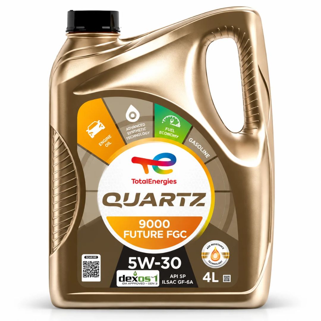 ACEITE DE MOTOR 5W30 9000 FUTURE FGC SINTETICO 4 LITROS TOTAL QUARTZ 1