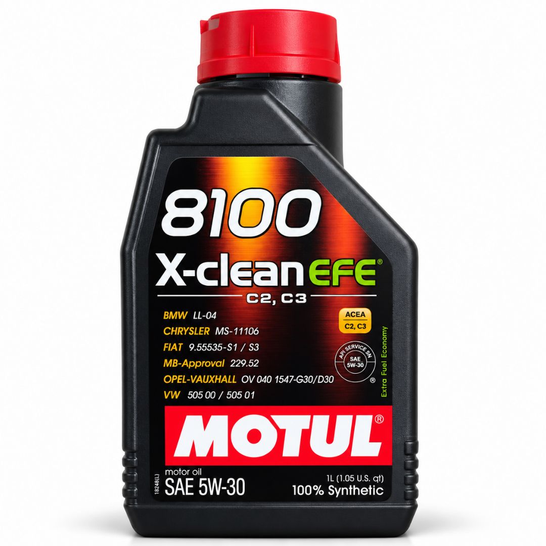 ACEITE MOTUL 8100 X-CLEAN EFE C2/C3 5W30 1LT 1