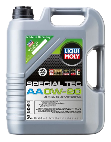ACEITE DE MOTOR 0W/20 LIQUI MOLY SPECIAL TEC AA 1L. SINTETICO. 1