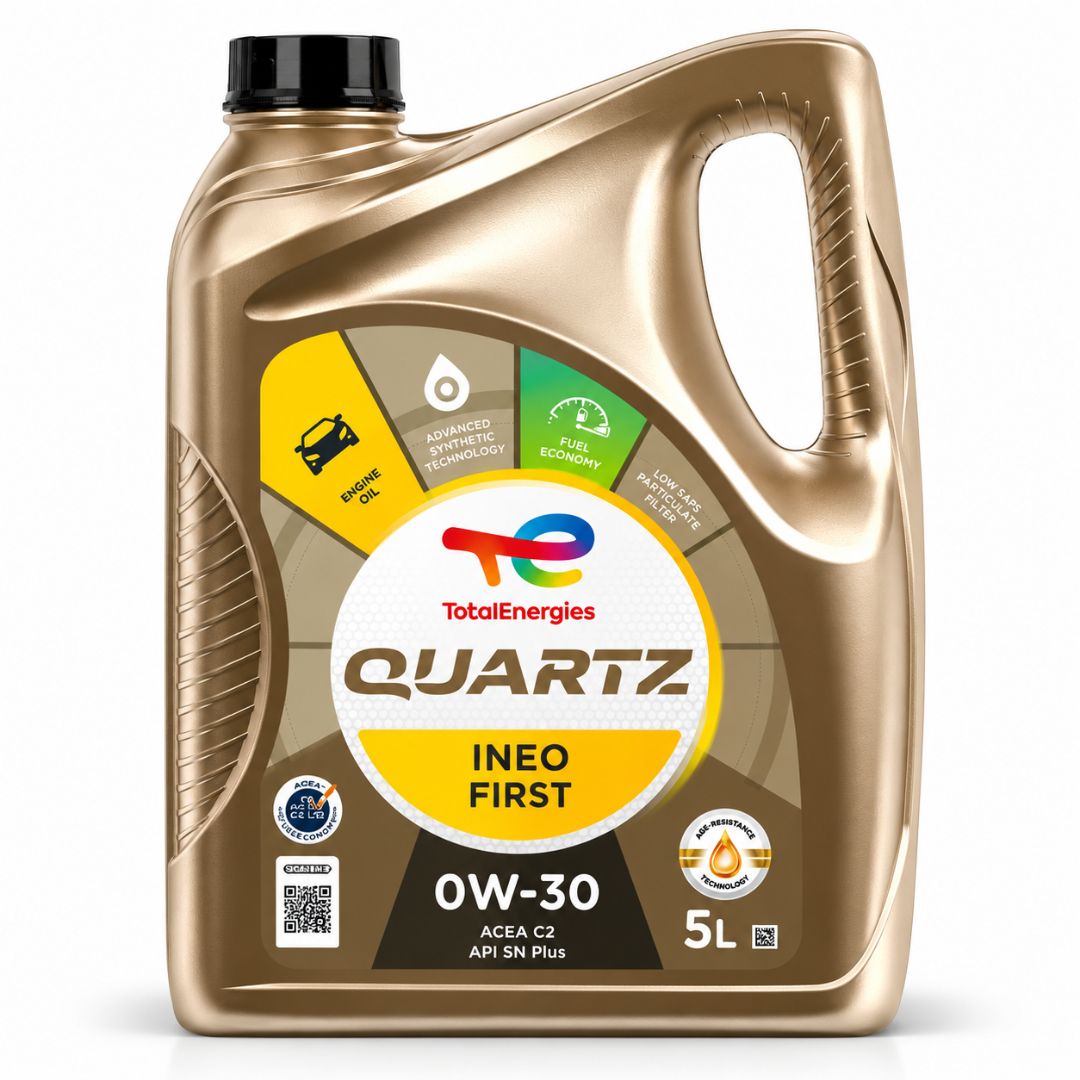 ACEITE DE MOTOR 0W30 INEO FIRST SINTÉTICO 5 LITROS TOTAL QUARTZ 1