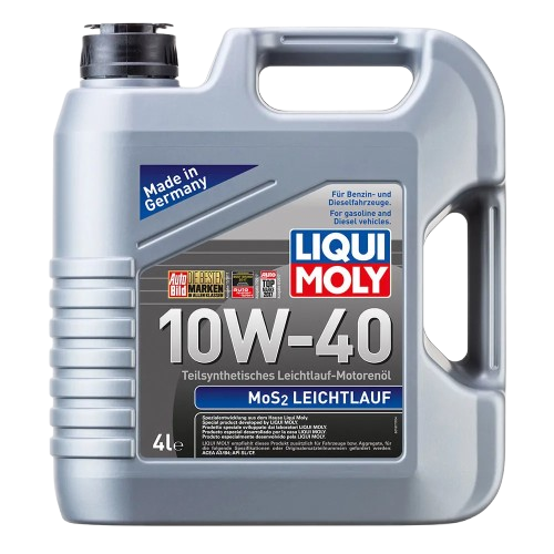 ACEITE DE MOTOR 10W/40 MOS2 LEICHTLAUF SINTETICO 4L. LIQUI MOLY