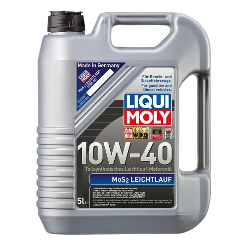 ACEITE DE MOTOR 10W/40 MOS2 LEICHTLAUF SINTETICO 5L. LIQUI MOLY