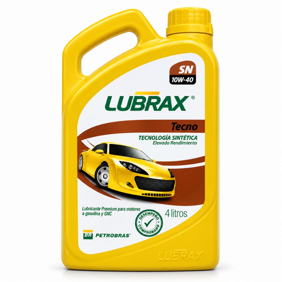ACEITE DE MOTOR LUBRAX 10W40 TECNO SINTETICO 4 LITROS