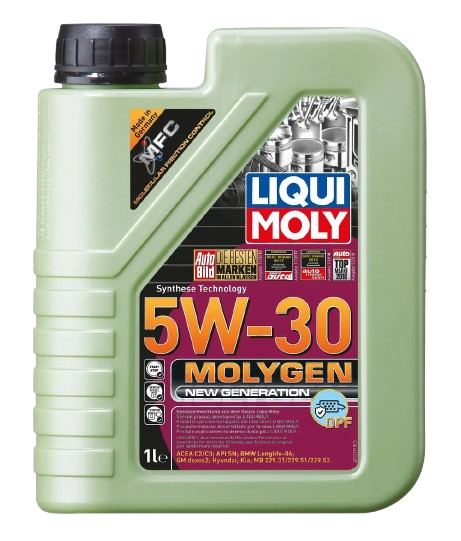 ACEITE DE MOTOR 5W/30 MOLYGEN NEW GENERATION (DPF) SINTETICO 1L. LIQUI MOLY
