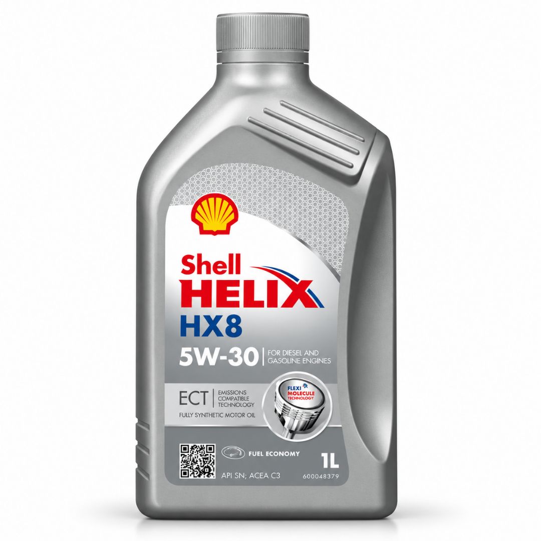 ACEITE DE MOTOR SHELL HELIX 5W30 HX8 SINTÉTICO 1 LITRO