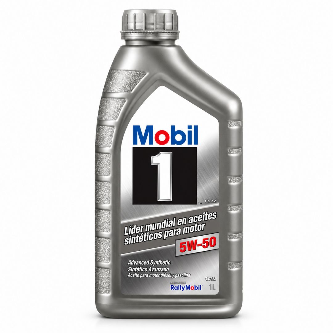 ACEITE DE MOTOR MOBIL 5W50 1 ADVANCED SINTÉTICO 1 LITROS