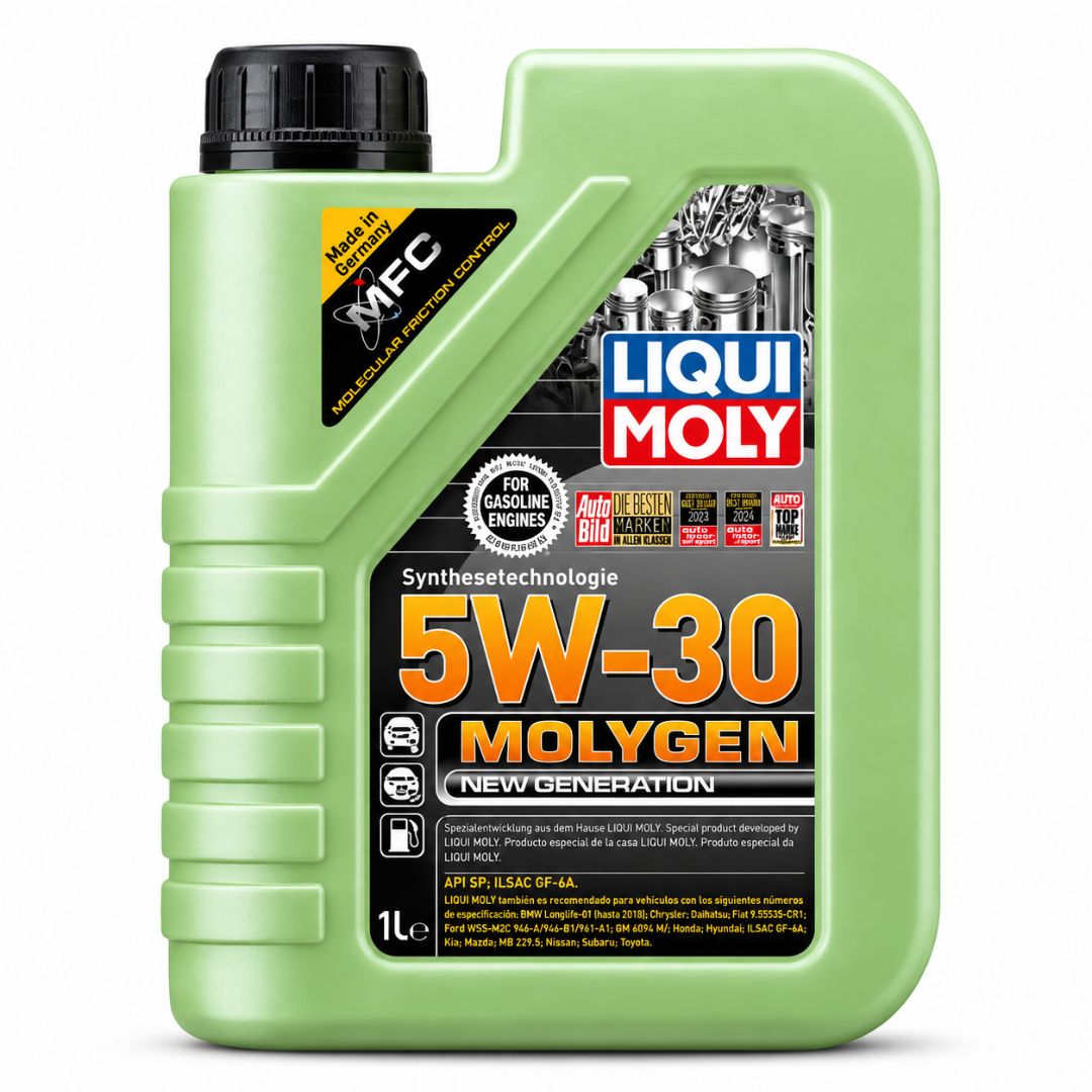 ACEITE DE MOTOR LIQUI MOLY 5W30 MOLYGEN NEW GENERATION SINTÉTICO 1 LITRO