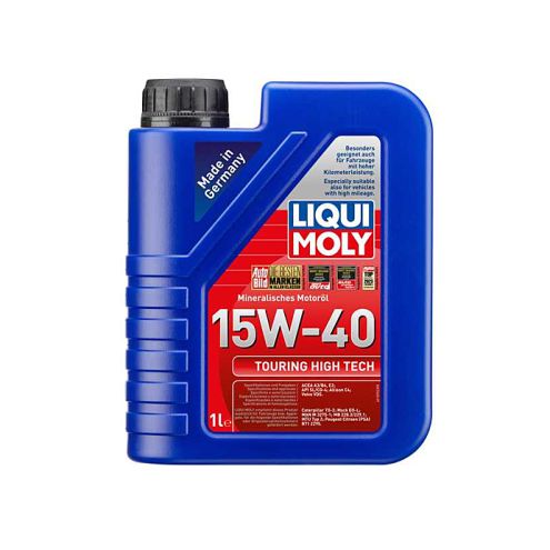 ACEITE DE MOTOR 15W/40 TOURING HIGH TECH 1L. LIQUI MOLY