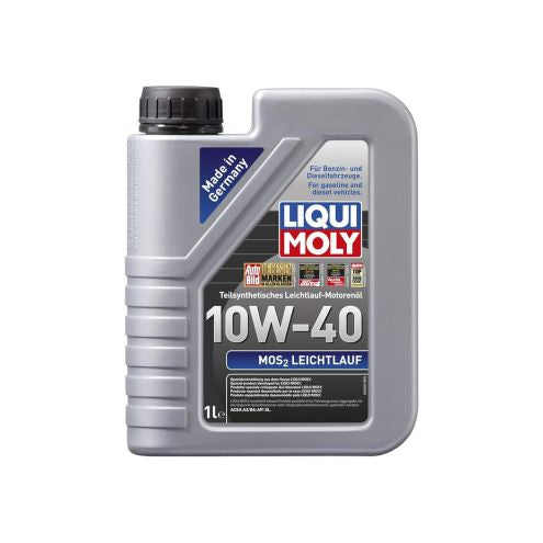 ACEITE DE MOTOR 10W/40 MOS2 LEICHTLAUF SINTETICO 1L. LIQUI MOLY