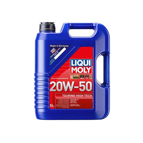 ACEITE DE MOTOR 20W/50 TOURING HIGH TECH MINERAL 5L. LIQUI MOLY