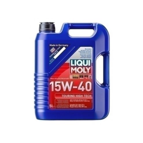 ACEITE DE MOTOR 15W/40 TOURING HIGH TECH 5L. LIQUI MOLY