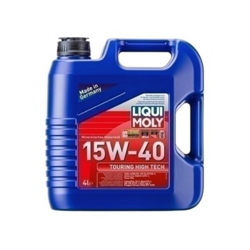 ACEITE DE MOTOR 15W/40 TOURING HIGH TECH 4L. LIQUI MOLY