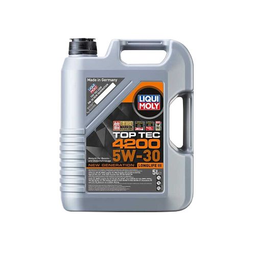 ACEITE DE MOTOR 5W/30 LIQUI MOLY TOP TEC 4200 5L. SINTETICO.