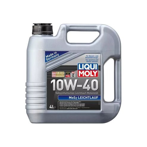 ACEITE DE MOTOR 10W/40 MOS2 LEICHTLAUF SINTETICO 4L. LIQUI MOLY