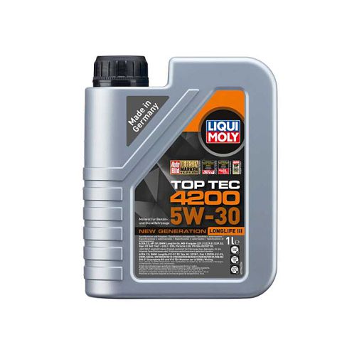 ACEITE DE MOTOR 5W/30 LIQUI MOLY TOP TEC 4200 1L. SINTETICO.