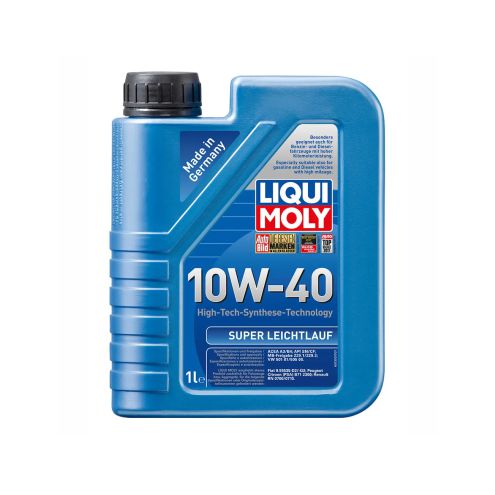 ACEITE DE MOTOR 10W/40 SUPER LEICHTLAUF SINTETICO 1L. LIQUI MOLY