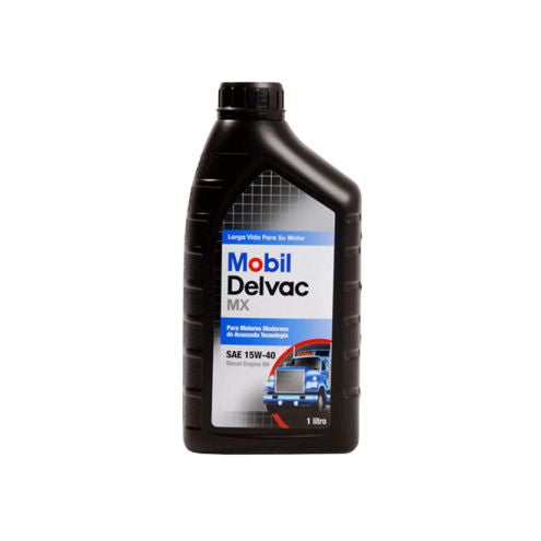 ACEITE DE MOTOR 15W/40 DELVAC MX MINERAL 1L. MOBIL