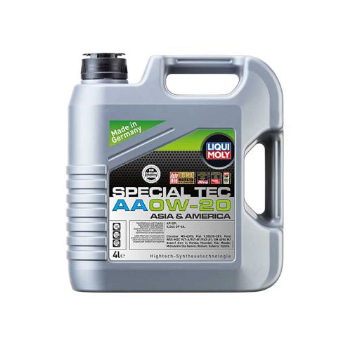 ACEITE DE MOTOR 0W/20 LIQUI MOLY SPECIAL TEC AA 4L. SINTETICO.