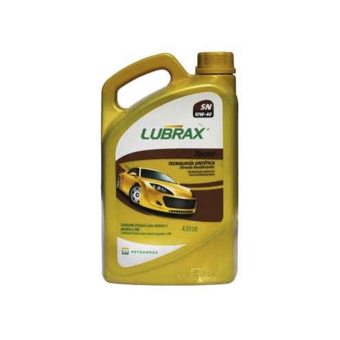 ACEITE DE MOTOR 10W/40 TECNO SINTETICO 4L. LUBRAX