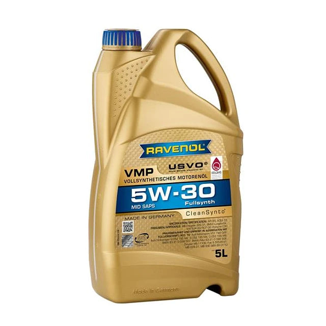 ACEITE DE MOTOR 5W/30 VMP FULL SINTETICO 5L. RAVENOL