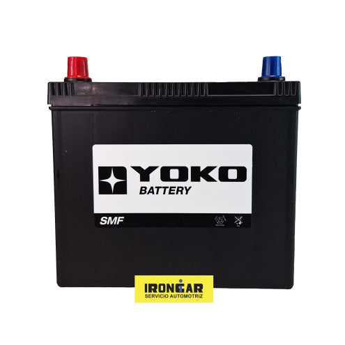 BATERIA YOKO 45AH 12V 430CCA POSITIVO IZQUIERDO (SMF 55B24RS)