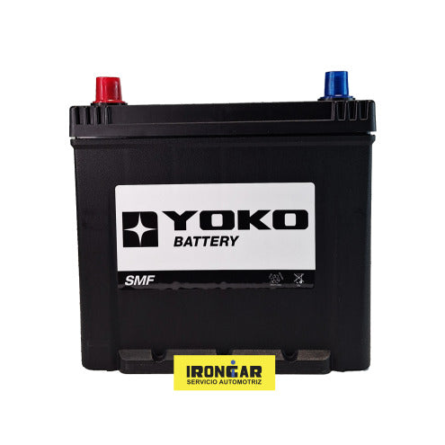 BATERIA YOKO 65AH 12V 550CCA POSITIVO IZQUIERDO (SMF 55D23R)