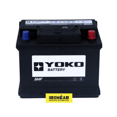 BATERIA YOKO 55AH 12V 480CCA POSITIVO DERECHO (SMF 55559)
