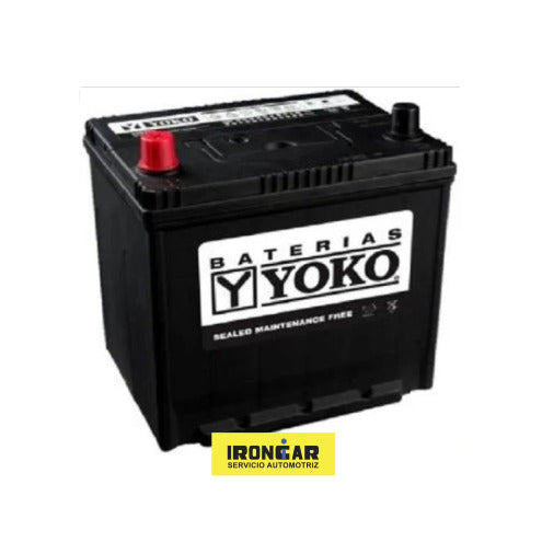 BATERIA YOKO 35AH 12V 330CCA POSITIVO DERECHO (SMF 40B19FL)