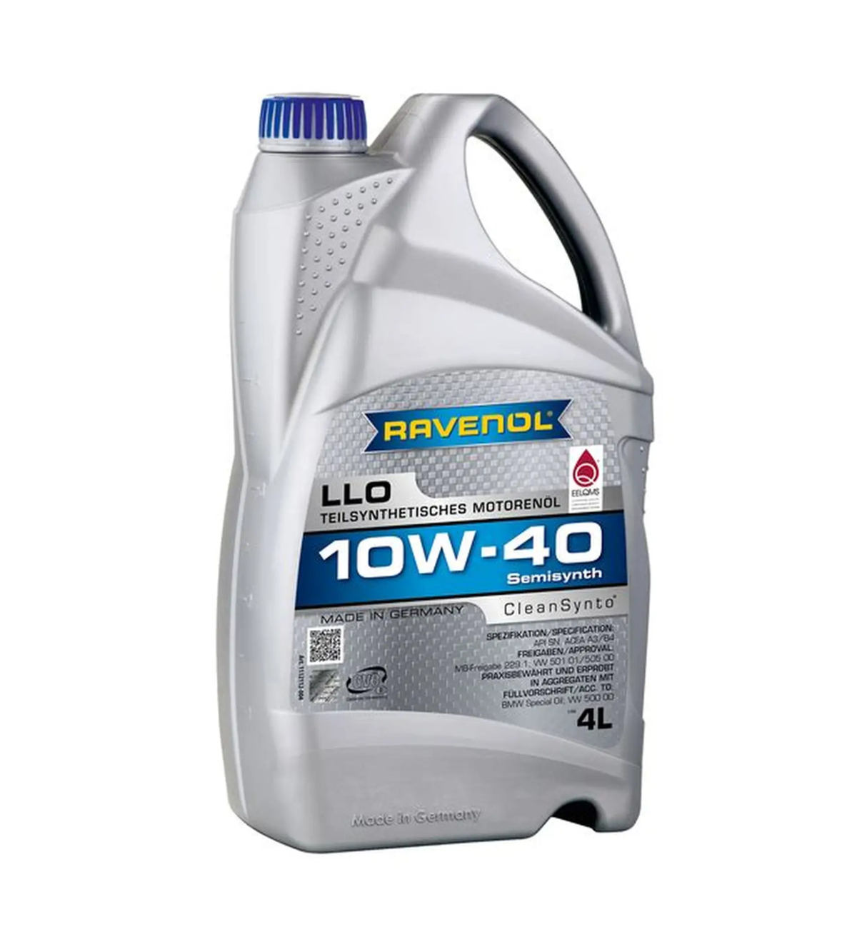 ACEITE DE MOTOR 10W/40 LLO SEMI SINTETICO 4L. PETROLERO. RAVENOL
