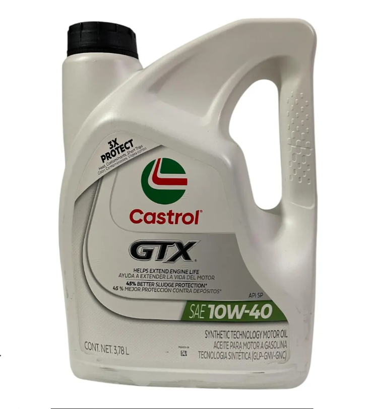 ACEITE DE MOTOR GTX 10W30 3.78 LT CASTROL 1