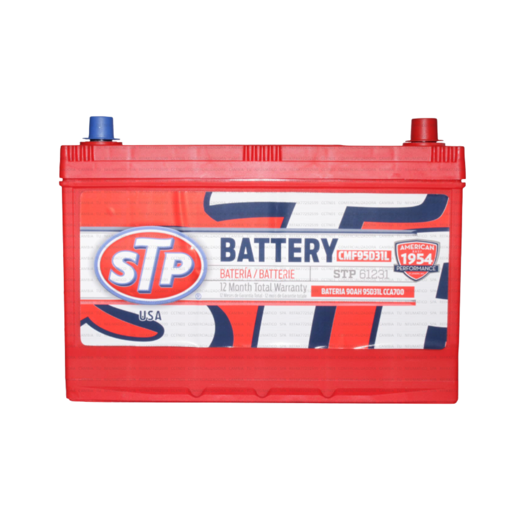 BATERIA STP 90AH 12V 700CCA POSITIVO DERECHO (95D31L)