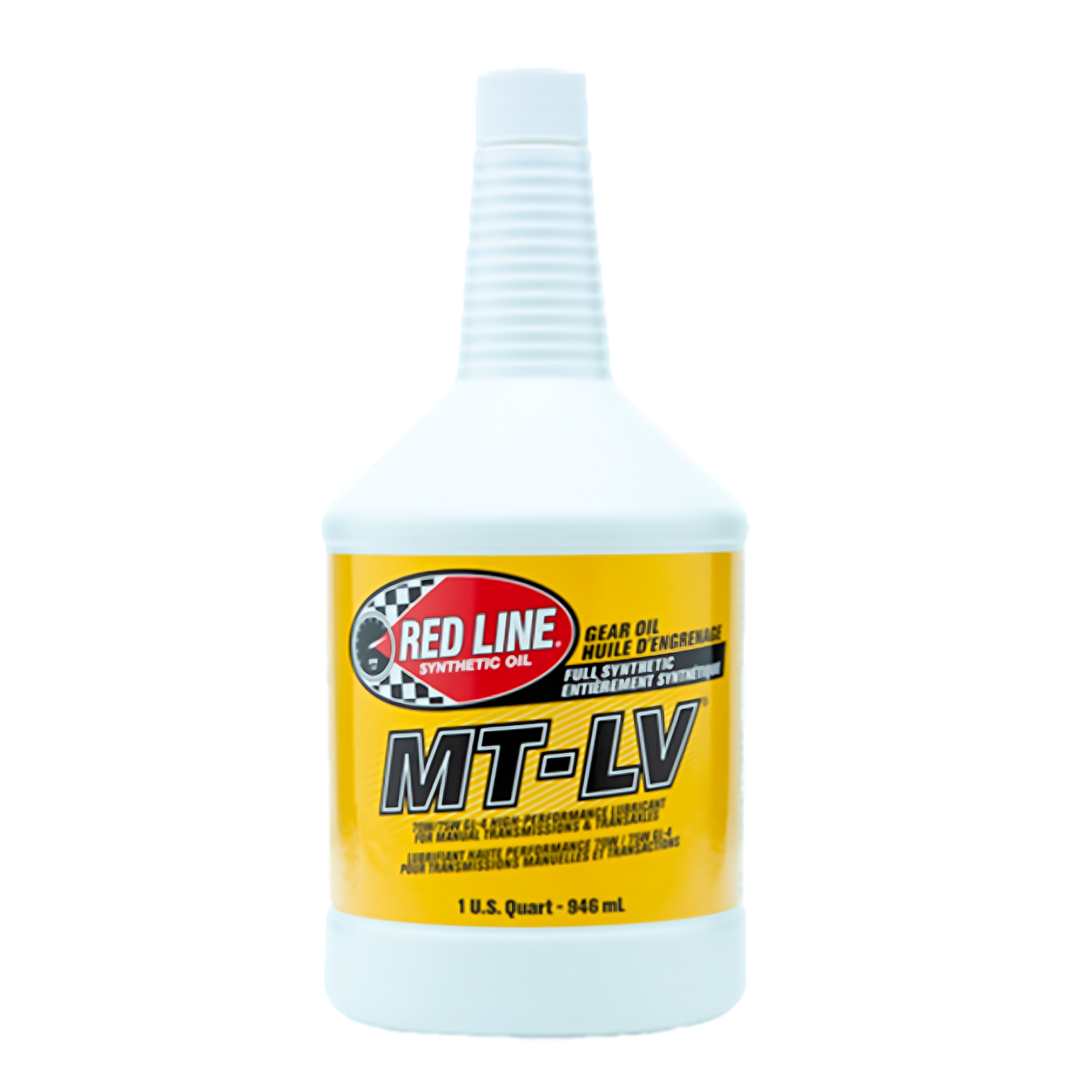 ACEITE DE TRANSMISION MANUAL 70W75 FULL SINTETICO MT-LV  946ml RED LINE 