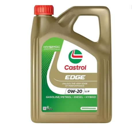 ACEITE DE MOTOR EDGE 0W20 LL IV 4LT CASTROL 1