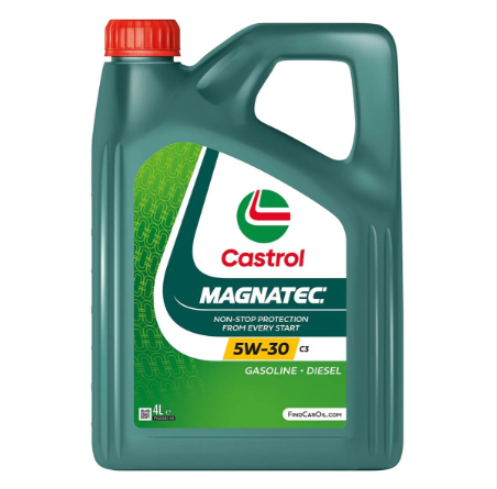 ACEITE DE MOTOR MAGNATEC C3 5W30 4LT CASTROL 1