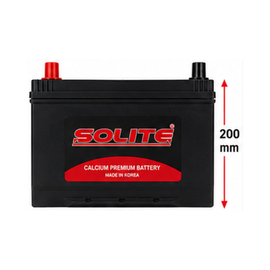 BATERIA SOLITE 60AH 12V 560CCA POSITIVO IZQUIERDO (58-560)