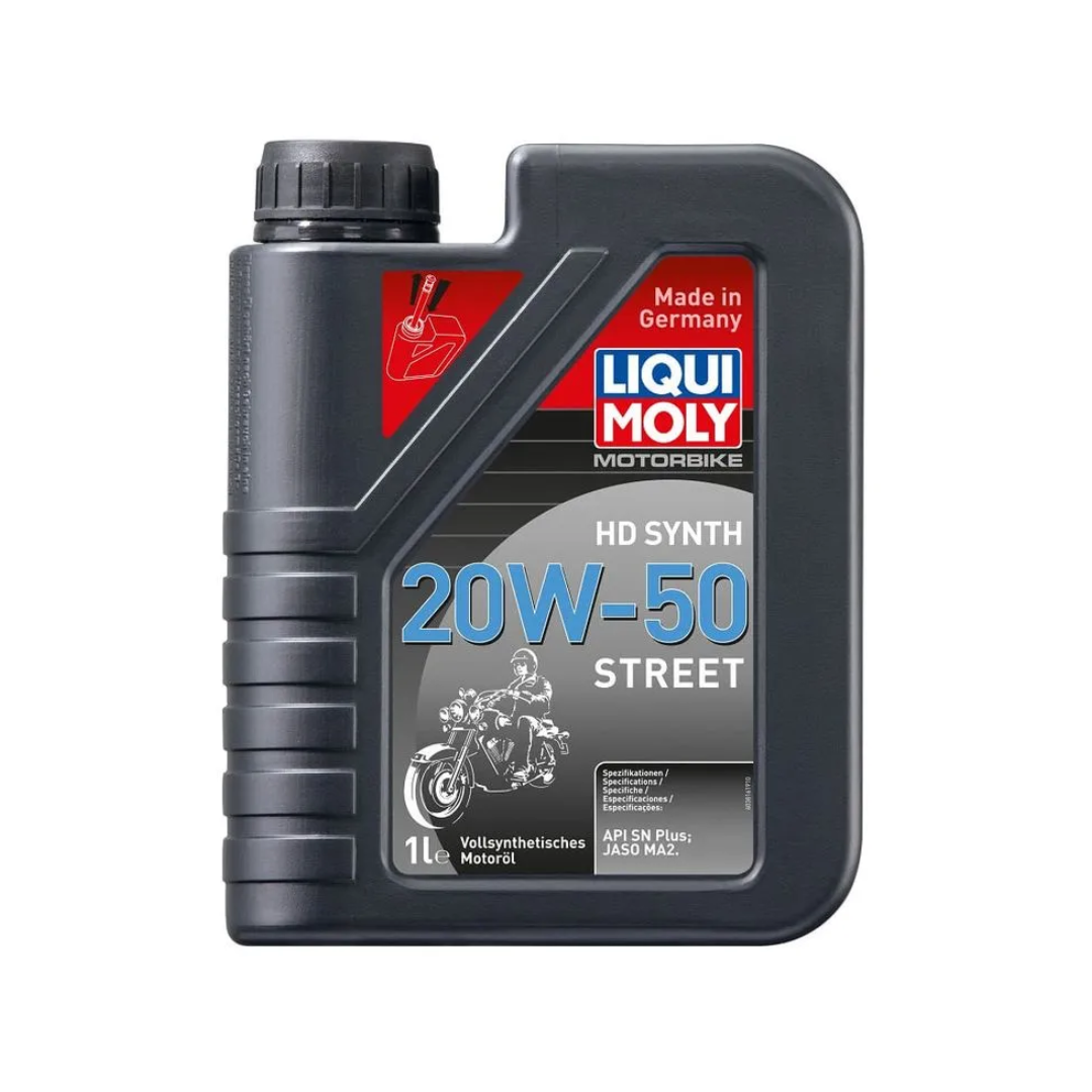 LIQUI MOLY MOTORBIKE HD 20W50 SYNTH 4T STREET 1L