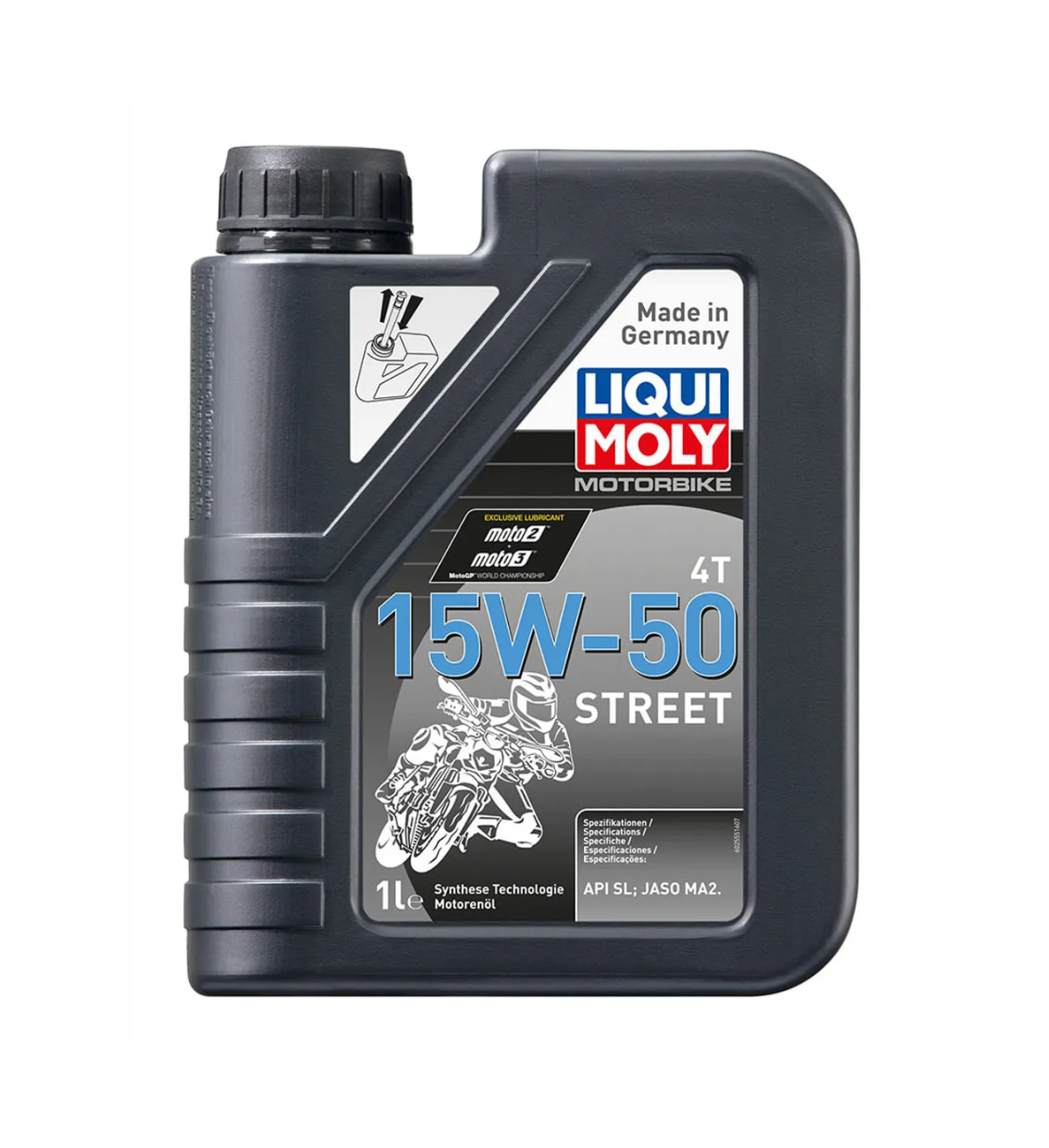 LIQUI MOLY MOTOBRIKE 15W50 4T STREET 1LT
