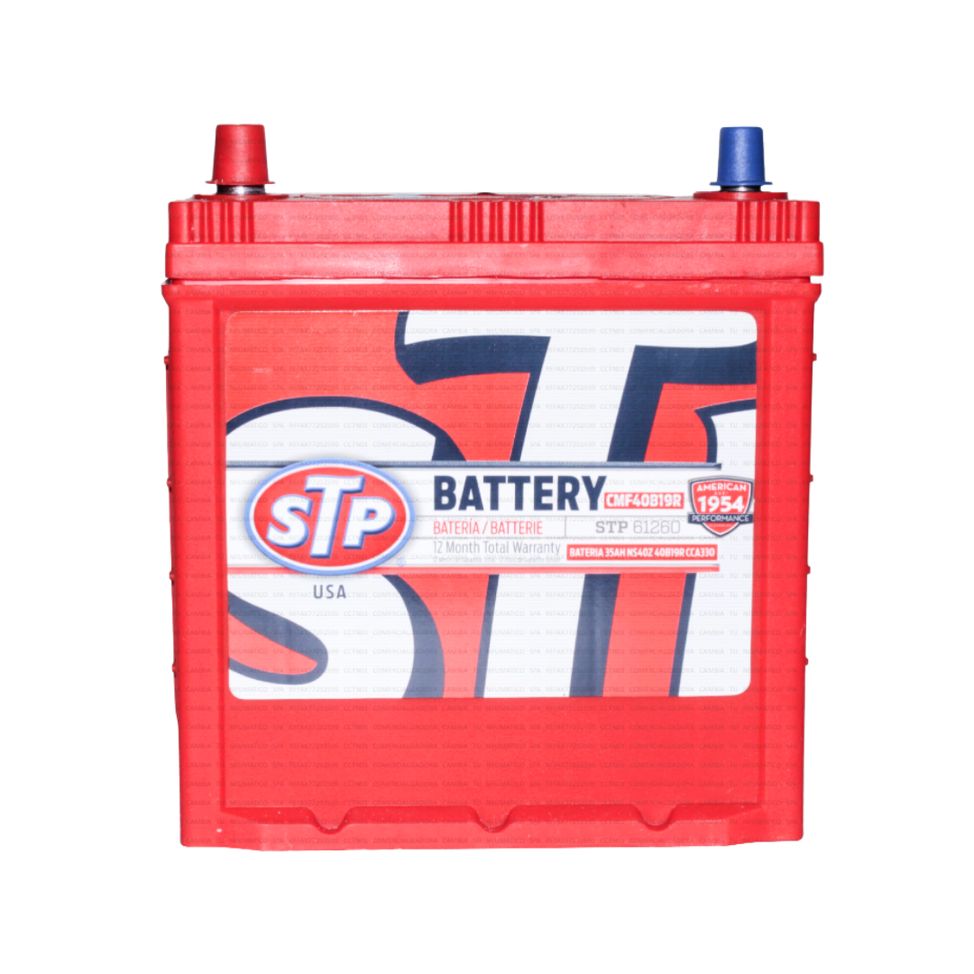 BATERIA STP 35AH 12V 330CCA POSITIVO IZQUIERDO (40B19R)
