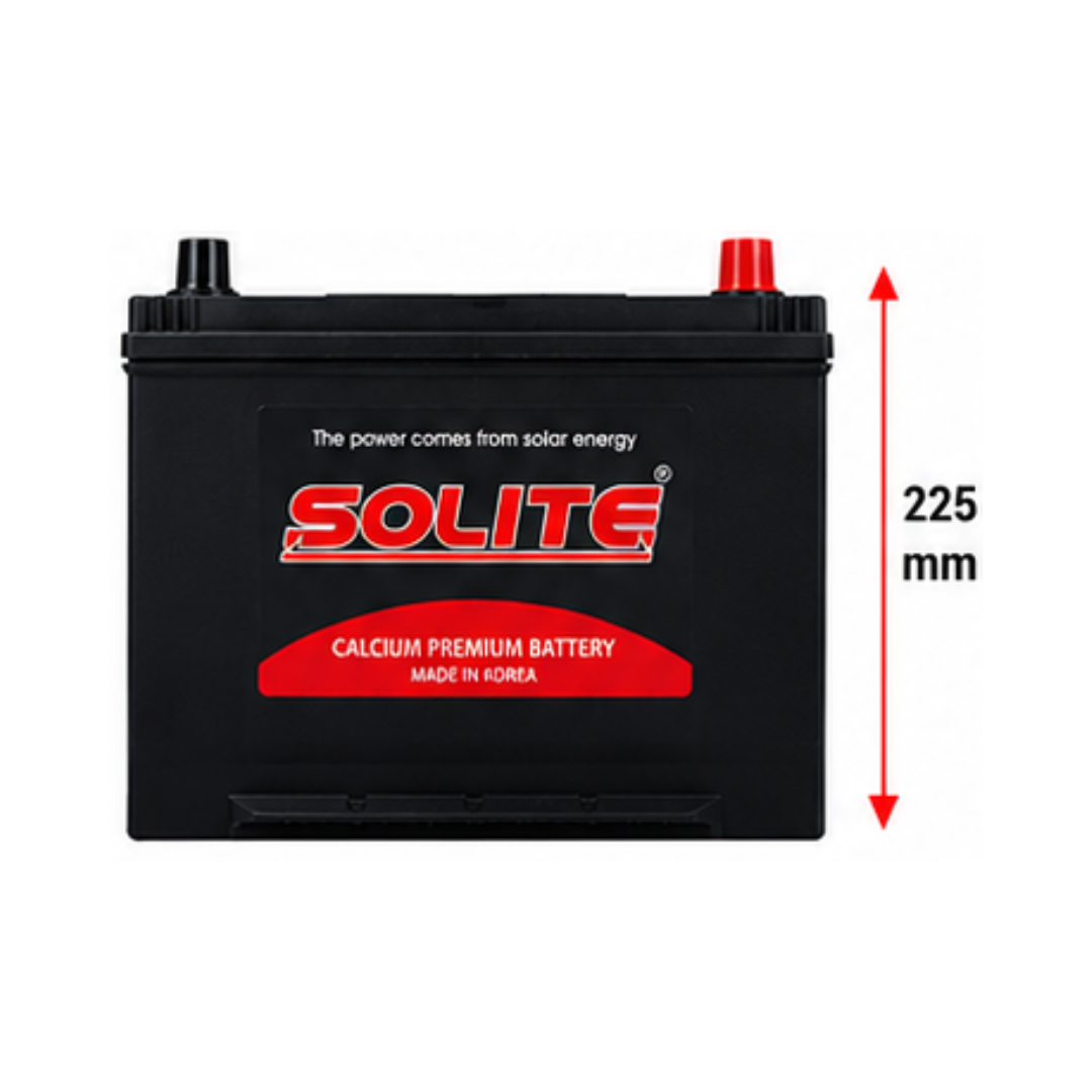 BATERIA SOLITE 80AH 12V 700CCA POSITIVO DERECHO (58014)