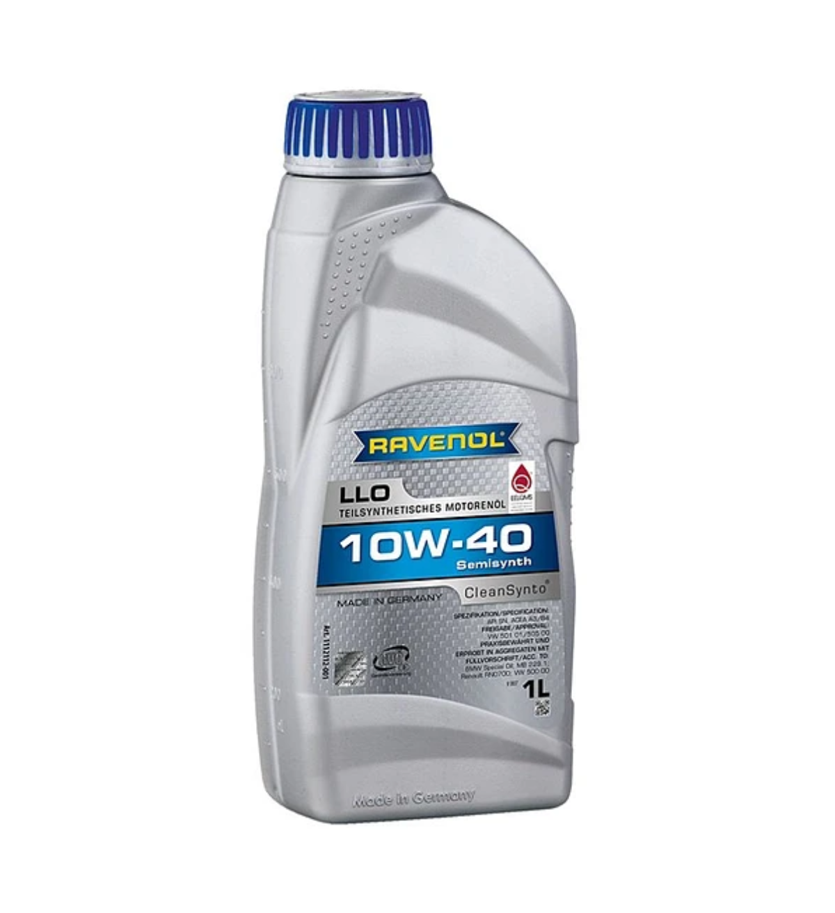 ACEITE DE MOTOR 10W/40 LLO SEMI SINTETICO 1L. PETROLERO. RAVENOL