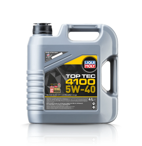 ACEITE DE MOTOR TOP TEC 4100 5W40 4LT LIQUI MOLY 1