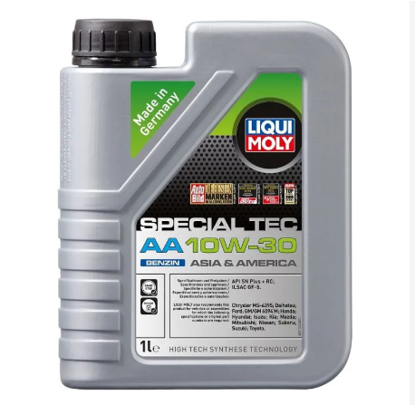 ACEITE DE MOTOR 0W16 SPECIAL TEC AA 4LT LIQUI MOLY