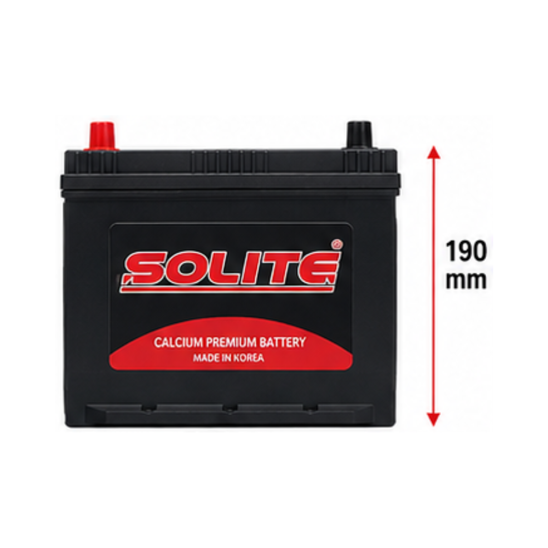 BATERIA SOLITE 54AH 12V 410CCA POSITIVO IZQUIERDO (54242)