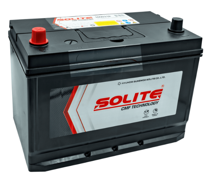 BATERIA SOLITE 90AH 12V 750CCA POSITIVO IZQUIERDO (105D31R)