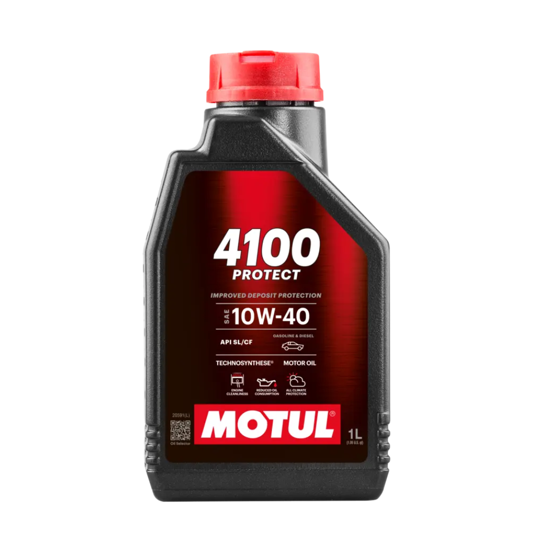 ACEITE MOTUL 4100 TURBOLIGHT 10W40 LITRO
