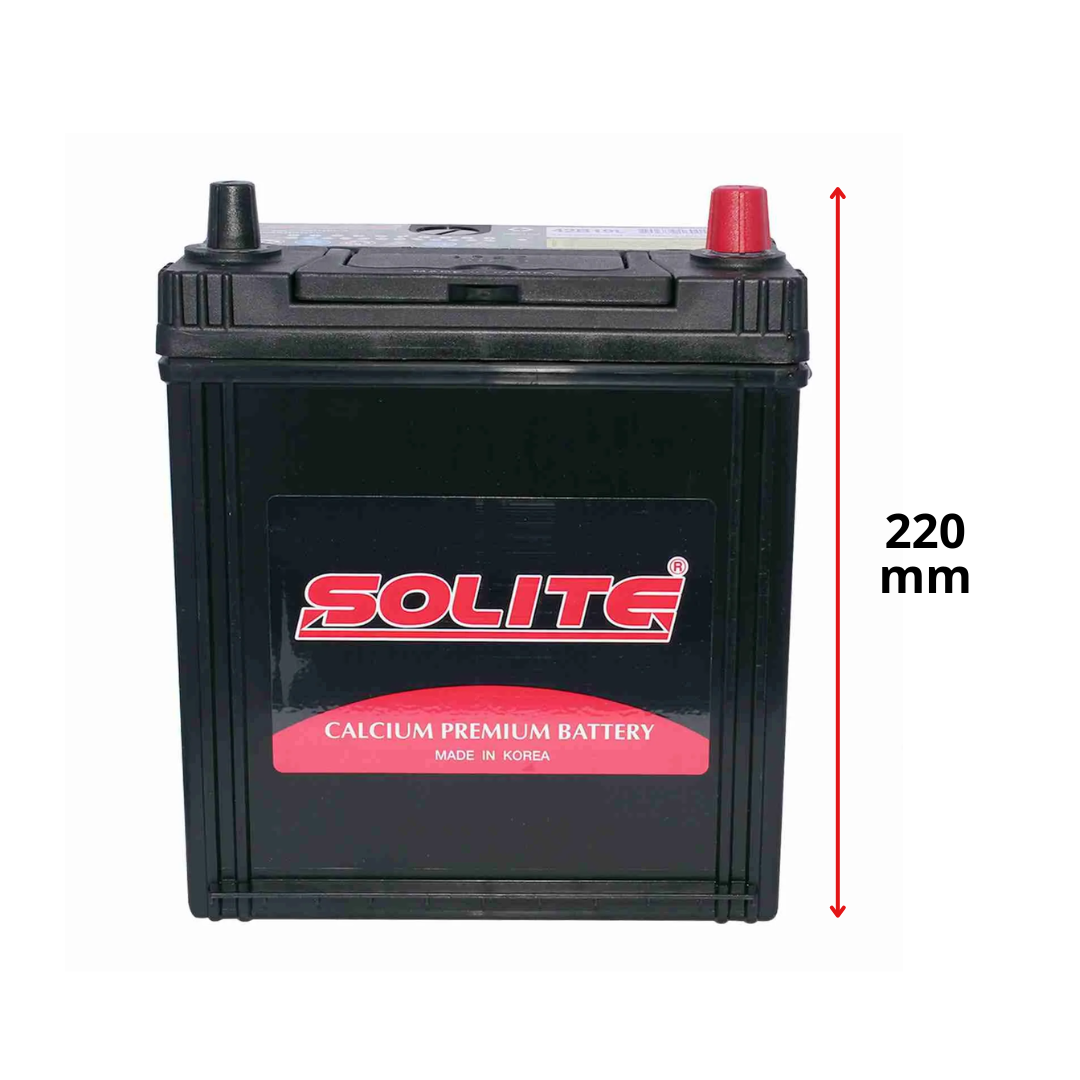 BATERIA SOLITE 40AH CCA370 POSITIVO DERECHO (54016)