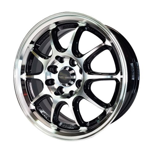 14X5.5" 4X100/4X114.3 ET32 6008 MB (SET DE 4 LLANTAS)